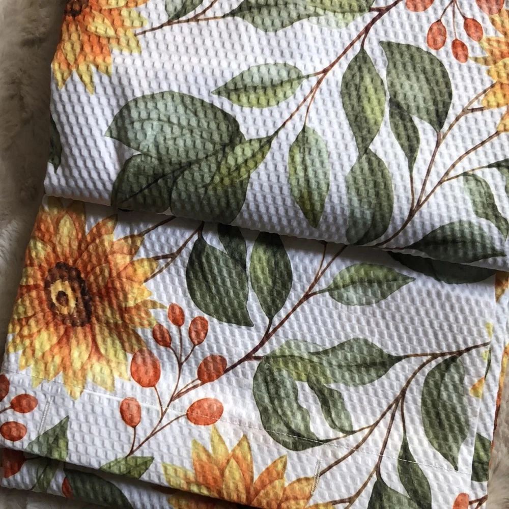 Sunflower Water Resistant Shower Curtain